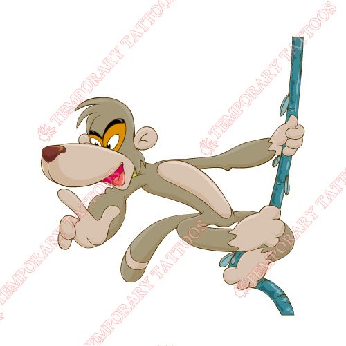 Monkey Customize Temporary Tattoos Stickers NO.8622